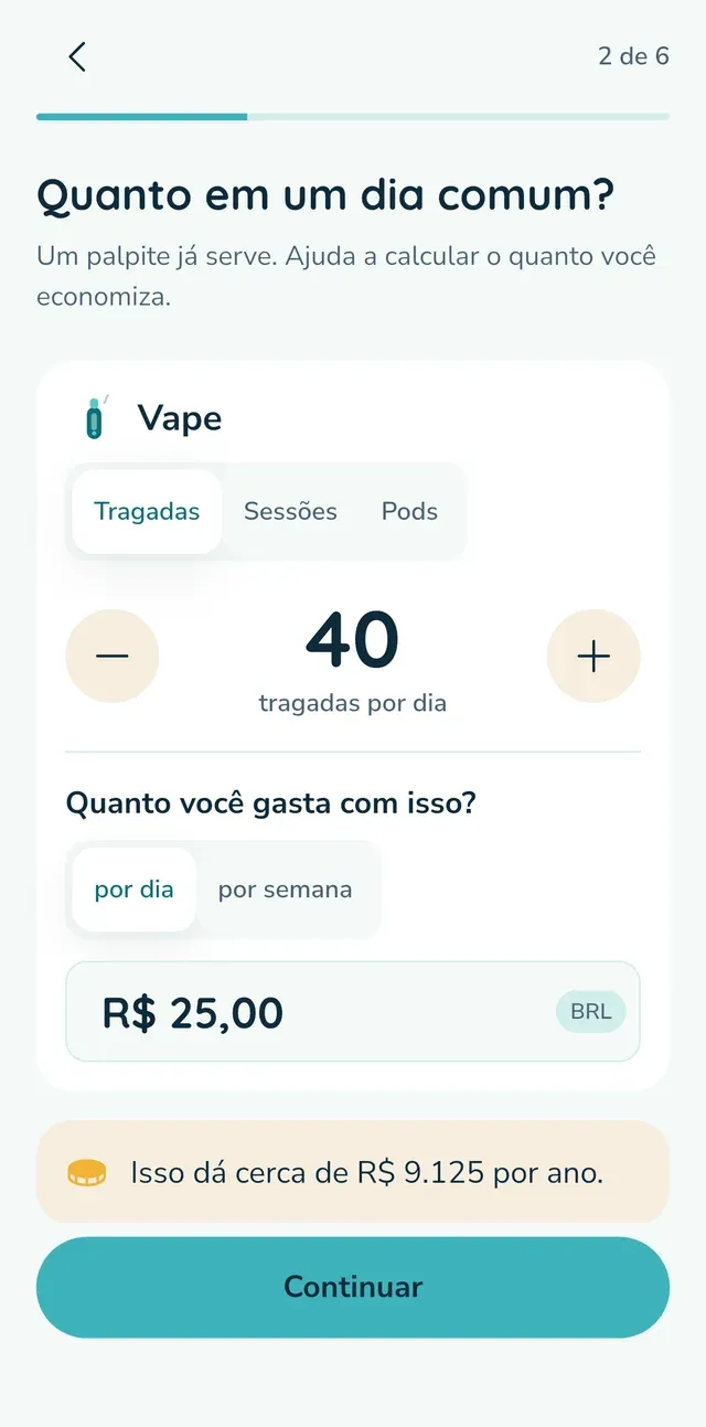 Conte ao Palmday quanto você usa e quanto custa.