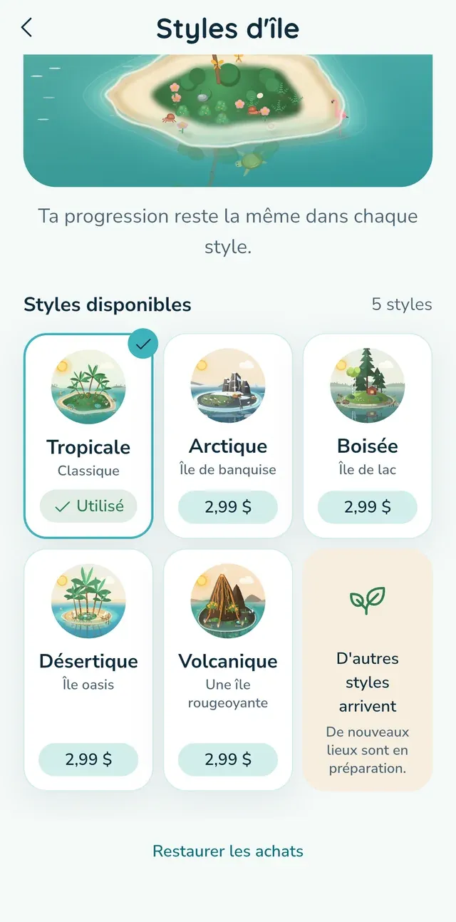 Utilise le compte Apple ou Google avec lequel tu as acheté.